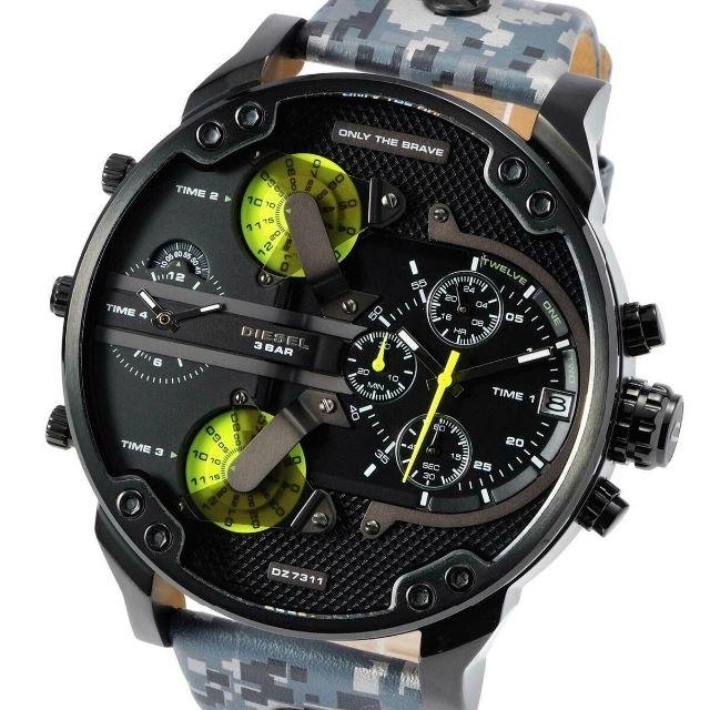 DIESEL(ディーゼル)のディーゼル DIESEL DZ7311 腕時計 箱＋説明書 試着のみの未使用品 メンズの時計(腕時計(アナログ))の商品写真