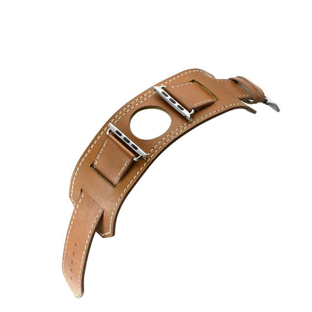 アップルウォッチ ベルト リストバンド付 レザーベルト AppleWatch用 メンズの時計(腕時計(デジタル))の商品写真