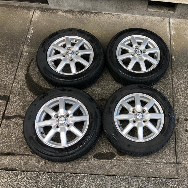 タイヤ アルミホイール4本セット 155/65r13