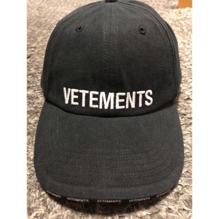 バレンシアガ(Balenciaga)の【国内完売】VETEMENTS ロゴキャップ(キャップ)