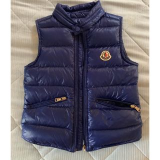 モンクレール(MONCLER)の美品 モンクレールキッズ ダウンベスト 92(ジャケット/上着)