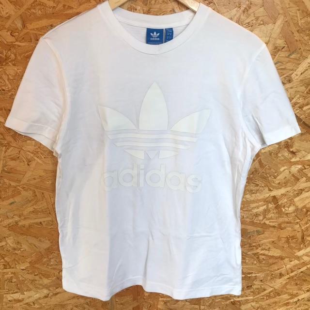 adidas - アディダス オリジナルス レアプリント Tシャツ 白×白 オフホワイト 男女兼用の通販 by TAC. VINTAGE