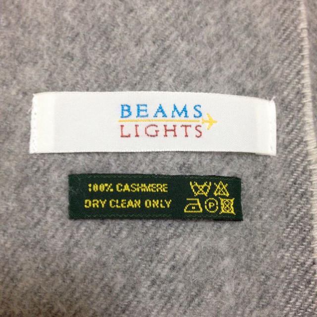 BEAMS(ビームス)のBEAMS LIGHTSカシミアストール レディースのファッション小物(ストール/パシュミナ)の商品写真