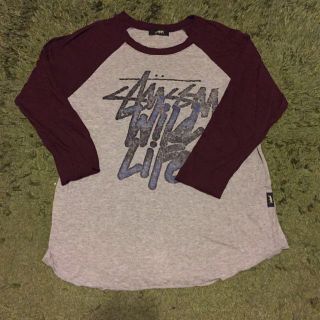 ステューシー(STUSSY)のステューシーのラグランTシャツ(Tシャツ(長袖/七分))