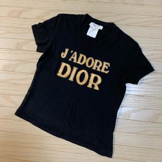 クリスチャンディオール(Christian Dior)のChristian Dior クリスチャンディオール★Tシャツ ブラック M(Tシャツ(半袖/袖なし))