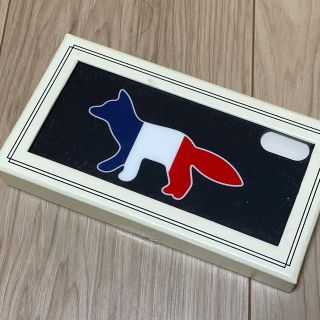 メゾンキツネ(MAISON KITSUNE')の【未開封】MAISON KITSUNE iPhoneXケース(iPhoneケース)