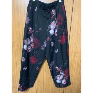 ラッドミュージシャン(LAD MUSICIAN)の最安値 LAD MUSICIAN 18SS 花柄パンツ （Red）(スラックス)