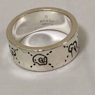 グッチ(Gucci)のリングのみ_グッチ ゴースト リング シルバー925 サイズ21(リング(指輪))