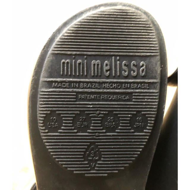 melissa(メリッサ)のMelissa メリッササンダル16cm キッズ/ベビー/マタニティのキッズ靴/シューズ(15cm~)(サンダル)の商品写真