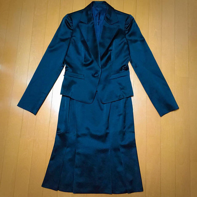 ANAYI(アナイ)のANAYI スカートスーツ ブラック レディースのフォーマル/ドレス(スーツ)の商品写真