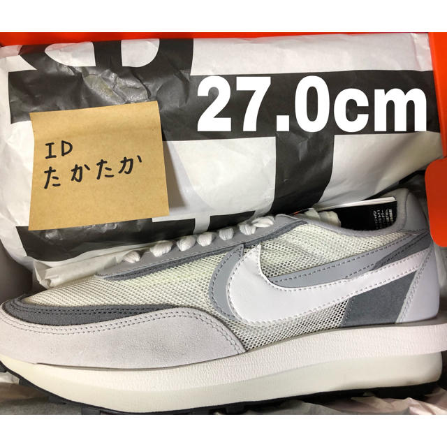 オンラインショップ】 sacai - Sacai × Nike LD Waffle 27.0cm