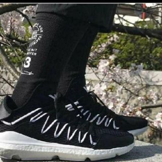 ワイスリー(Y-3)の激レア！Y3 ワイスリー TUBE SOCKS 15周年モデル　24〜26cm(ソックス)