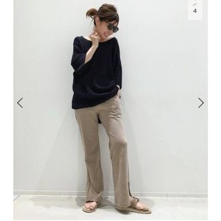 アパルトモンドゥーズィエムクラス(L'Appartement DEUXIEME CLASSE)のアパルトモン GOODGRIEFSWEATPANTS ベージュ(カジュアルパンツ)