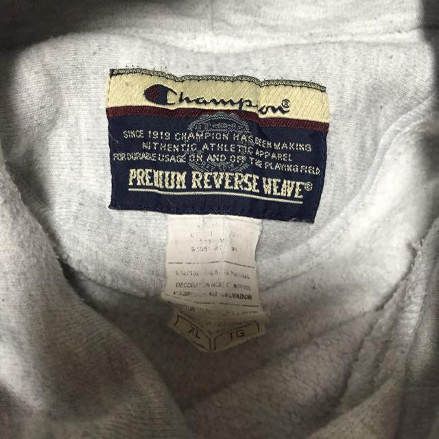 Champion(チャンピオン)のプルオーバー XL グレー トラック レディースのワンピース(ひざ丈ワンピース)の商品写真