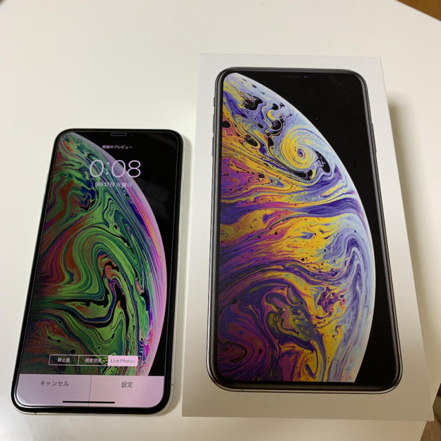 iPhone Xs Max Silver 256 GB SIMフリー