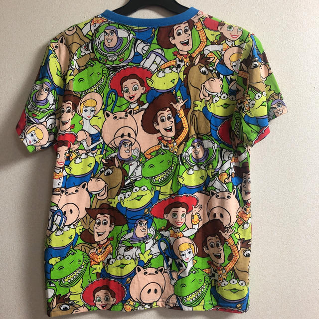 Disney(ディズニー)の× ディズニー総柄Tシャツ× トイストーリー× サイズ150 レディースのトップス(Tシャツ(半袖/袖なし))の商品写真