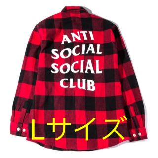 アンチ(ANTI)のAnti Social Social Club フランネルシャツ Lサイズ(シャツ)