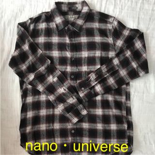 ナノユニバース(nano・universe)のナノユニバース メンズ 長袖 シャツ ネルシャツ(シャツ)