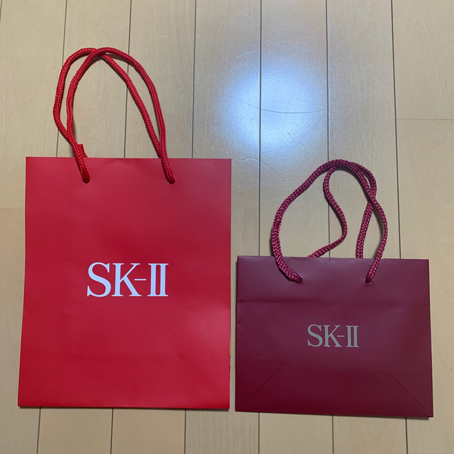 SK-II(エスケーツー)のSK-II 紙袋　2袋セット レディースのバッグ(ショップ袋)の商品写真