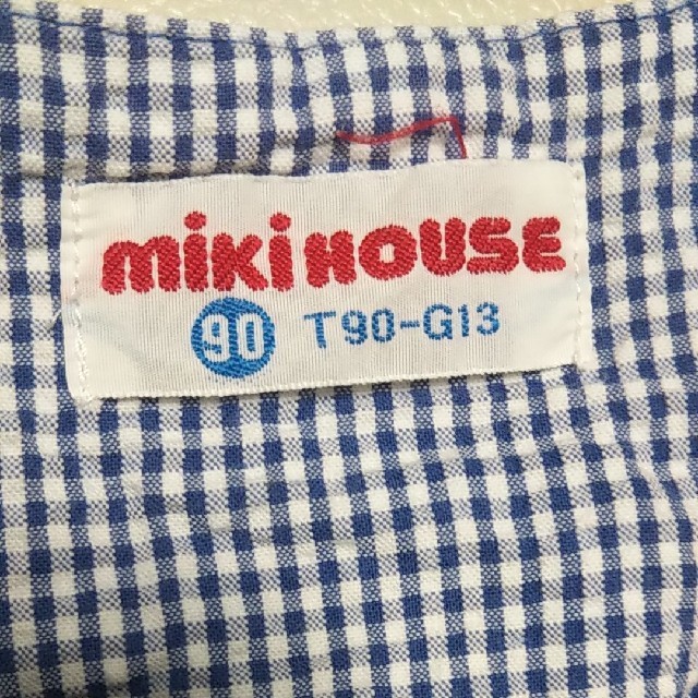 mikihouse(ミキハウス)のミキハウス　ロンパース　90センチ キッズ/ベビー/マタニティのベビー服(~85cm)(ロンパース)の商品写真