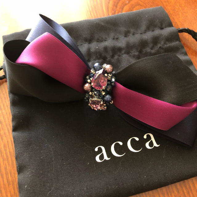 【最終価格】acca  20'BOW リボンバレッタ