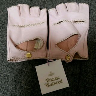ヴィヴィアンウエストウッド(Vivienne Westwood)のヴィヴィアン レザーグローブ 手袋 本物(手袋)