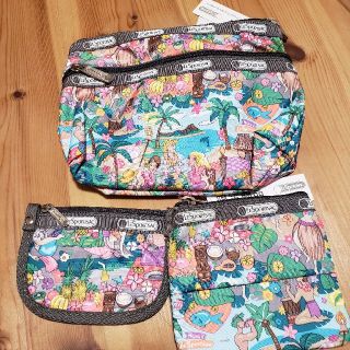 レスポートサック(LeSportsac)のレスポ　グアム　ハワイ　限定　新品　ルアウ(ポーチ)