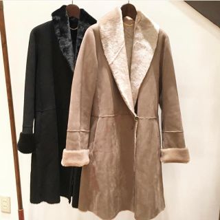 ラウンジドレス(Loungedress)のラウンジドレス フェイクムートンコート(ムートンコート)