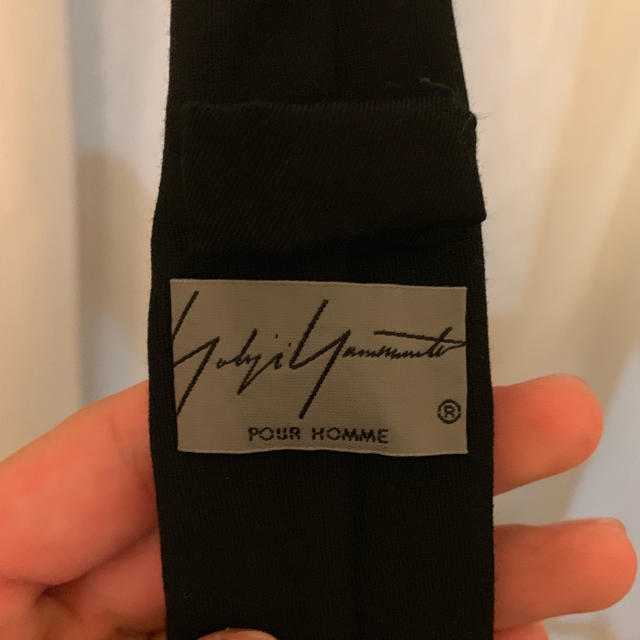 Yohji Yamamoto(ヨウジヤマモト)のヨウジヤマモト Yhoji Yamamoto ハングルネクタイ メンズのファッション小物(ネクタイ)の商品写真