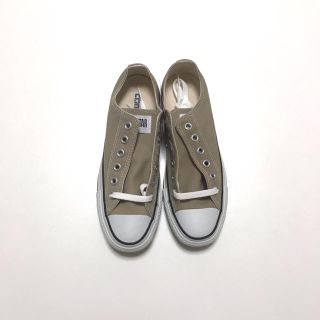 コンバース(CONVERSE)のCONVERSE コンバース ベージュ 23.5(スニーカー)