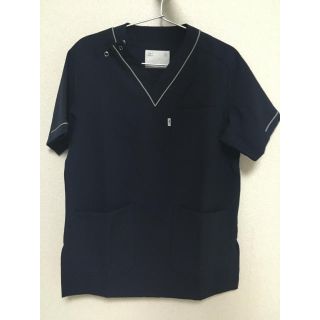 ミズノ(MIZUNO)のミズノ 男女兼用 スクラブ MZ0092 ネイビー SS サイズ(Tシャツ(半袖/袖なし))