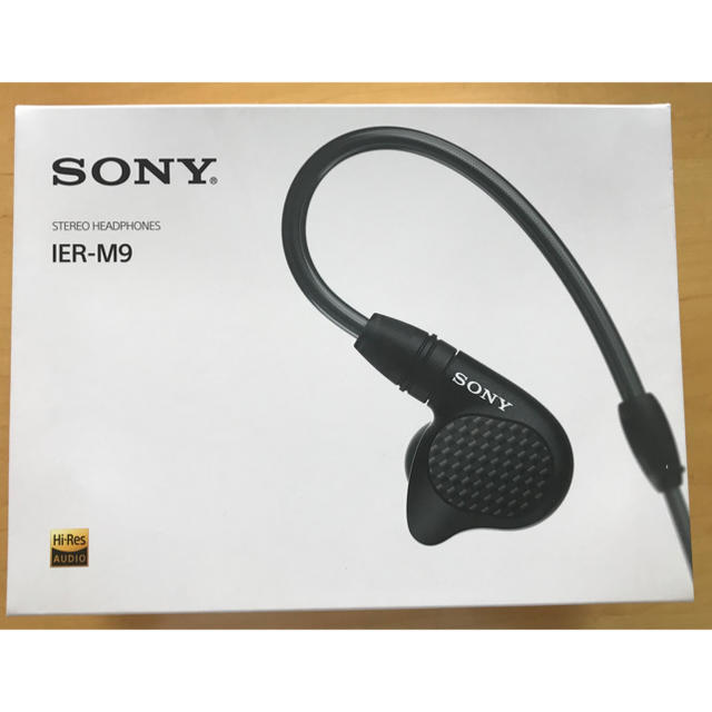 ヘッドフォン/イヤフォンSONY IER-M9 美品