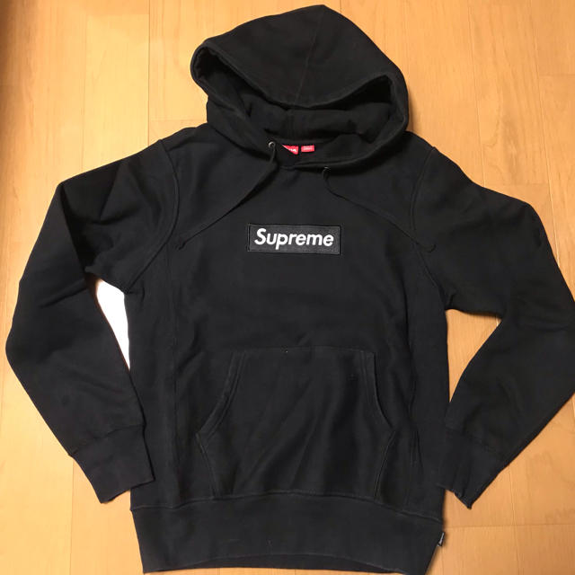 supreme box logo hoodie Sサイズメンズ