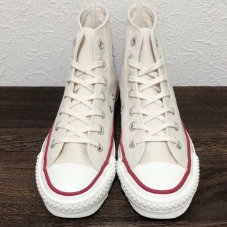 コンバース(CONVERSE)のほぼ新品❗日本製 コンバース オールスター 23.5cm ナチュラル (スニーカー)