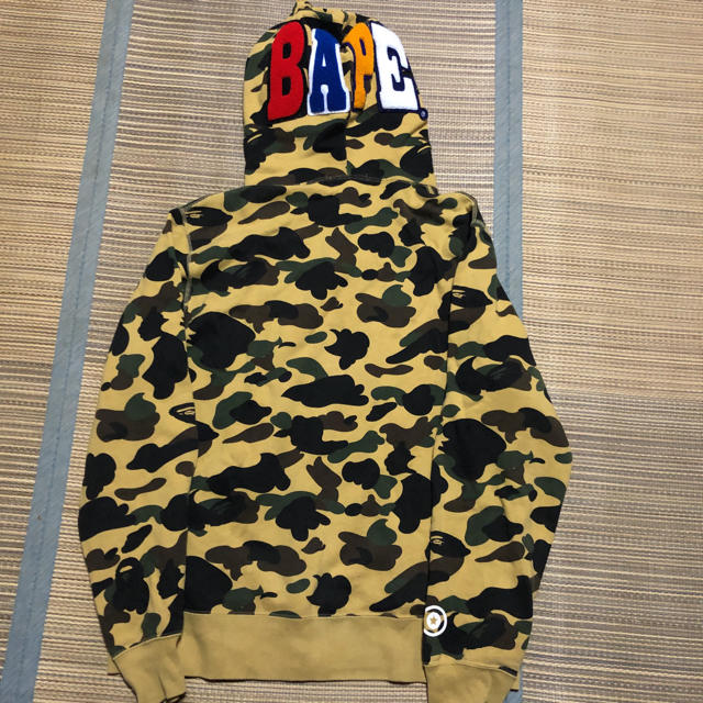 APE BAPE パーカー 1st camo 迷彩 シャークパーカー XL 1