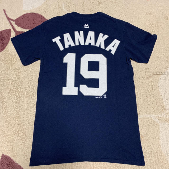 ヤンキース 田中投手 背番号19Tシャツ メンズのトップス(Tシャツ/カットソー(半袖/袖なし))の商品写真