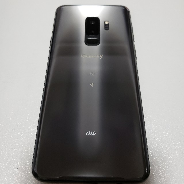 【美品】simロック解除済み au SCV39 Galaxy s9+ gray