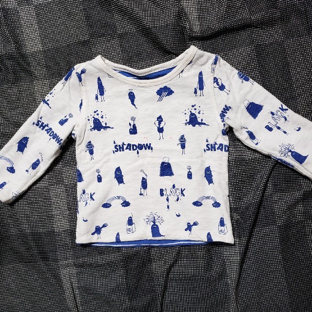 Design Tshirts Store graniph(グラニフ)のグラニフ☆リバーシブルロンＴ キッズ/ベビー/マタニティのキッズ服男の子用(90cm~)(Tシャツ/カットソー)の商品写真