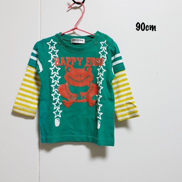 40.ロンT(90cm) キッズ/ベビー/マタニティのキッズ服男の子用(90cm~)(Tシャツ/カットソー)の商品写真