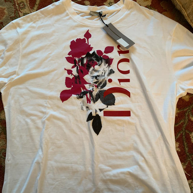 DIOR HOMME(ディオールオム)のdior tシャツ rose 登坂広臣 メンズのトップス(Tシャツ/カットソー(半袖/袖なし))の商品写真