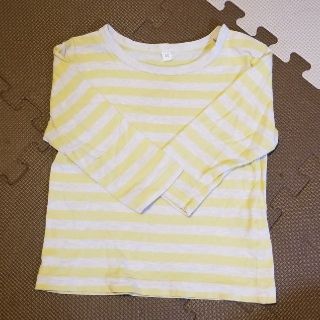 ムジルシリョウヒン(MUJI (無印良品))の無印　ボーダーTシャツ　80(Ｔシャツ)