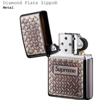 シュプリーム(Supreme)の送料込み 新品 Supreme Diamond Plate Zipp ジッポ(タバコグッズ)