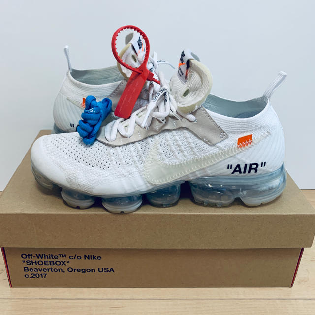 NIKE(ナイキ)のNIKE vaper max  off white 26.5cm メンズの靴/シューズ(スニーカー)の商品写真