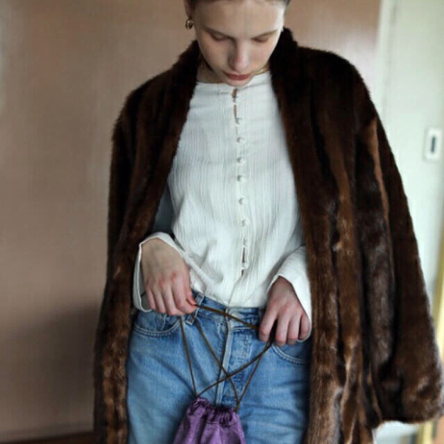 todayful新品  TODAYFUL  Fake Minkfur Coat ファーコート