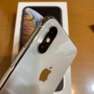 iPhoneXS シルバー 64GB SIMフリー本体 美品