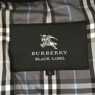 バーバリーブラックレーベル(BURBERRY BLACK LABEL)の美品 BURBERRY BLACKLABEL ノバチェック メンズ ロングコート(ステンカラーコート)