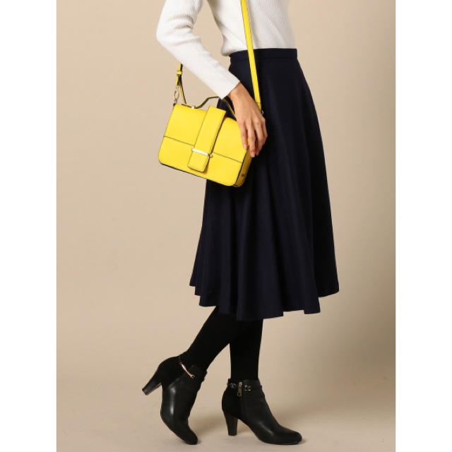 新品♡定価10580円 暖かいウール混スカート  BLACK、ネイビー