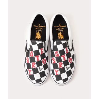 ヴィヴィアンウエストウッド(Vivienne Westwood)の26cm Vivienne VANS Checker Slip-On (スニーカー)