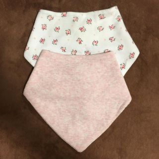 ベビーギャップ(babyGAP)のbabyGAP リバーシブルスタイ ２枚セット (ベビースタイ/よだれかけ)