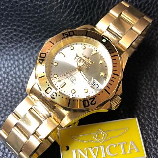 インビクタ(INVICTA)の新品 Invicta Pro Diver インビクタプ ゴールド セイコー自動巻(腕時計(アナログ))